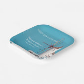 Party für die Bestimmung des Bestimmungsortes Grie Pappteller (Gewinkelt)