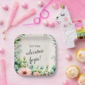 Party für die Blumenbedeckung Pappteller (Party)