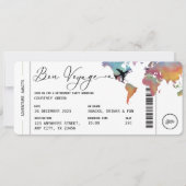 Party für die Einreise in den Boarding Einladung (Vorderseite)