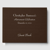 Party für die Einschreibungen in Büchern Imitate t Gästebuch (Vorderseite)