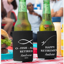 Party für die Einstellung der Fischerei Dosenkühler