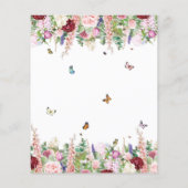 Party für die florale Haushaltserwärmung (Rückseite)