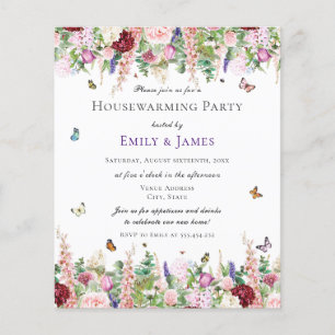 Party für die florale Haushaltserwärmung