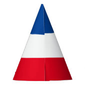 Party für die französische Flagge Partyhütchen (Rückseite)