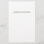 Party für die Gemeinschaftsblockade Flyer (Hinten)