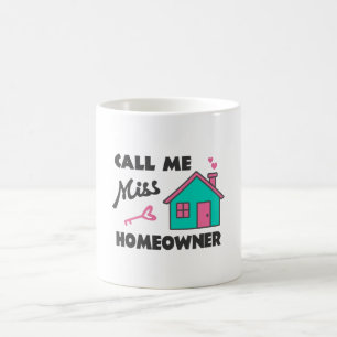 Party für die Haushaltsaufwärmung rufen Sie mich F Kaffeetasse