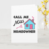 Party für die Haushaltsaufwärmung rufen Sie mich F Karte (Gelbe Blume)