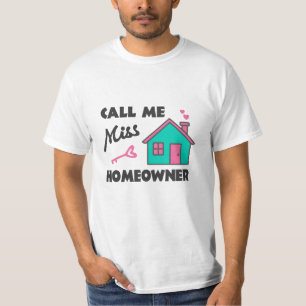 Party für die Haushaltsaufwärmung rufen Sie mich F T-Shirt