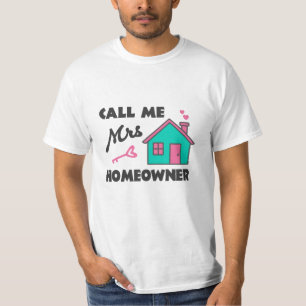 Party für die Haushaltsaufwärmung Rufen Sie mich F T-Shirt