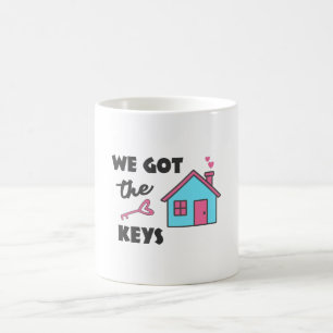 Party für die Haushaltsaufwärmung Wir got die Schl Kaffeetasse