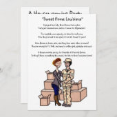 Party für die häusliche Erwärmung Einladung (Vorne/Hinten)