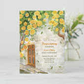 Party für die Haustürwärmung Einladung (Stehend Vorderseite)