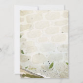 Party für die Haustürwärmung Einladung (Rückseite)