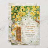 Party für die Haustürwärmung Einladung (Vorne/Hinten)