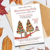 Party für die Herbstwärmung Einladung