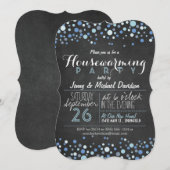 Party für die Housewarming Einladung (Vorne/Hinten)