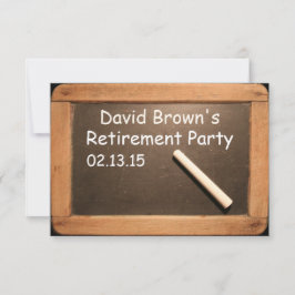 Party für die individuelle Einladung von Lehrern