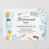 Party für die medizinische Versorgung Einladung (Vorne/Hinten)