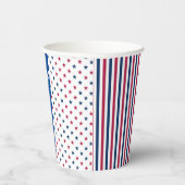 Party für die Nacht 2024: Rot oder Blau Pappbecher (Rechts)