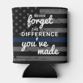 Party für die Polizeieinweisung personalisieren Th Dosenkühler (Rückseite)