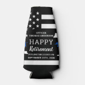 Party für die Polizeieinweisung personalisieren Th Flaschenkühler (Vorderseite)