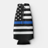 Party für die Polizeieinweisung personalisieren Th Flaschenkühler (Rückseite)