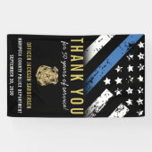 Party für die Polizeiruhestandszeit Jahrestag der Banner (Horizontal)