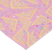 Party für die Retro-Fairy-Brot Tischdecke (Schrägansicht)