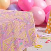 Party für die Retro-Fairy-Brot Tischdecke