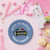 Party für die Rückgabe von Personenkraftwagen Pappteller (Party)