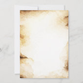 Party für die Ruhestandsregelung in rustikalen Län Einladung (Rückseite)