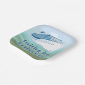 Party für die Ruhestandsrückstellung in die Ruhest Pappteller (Gewinkelt)