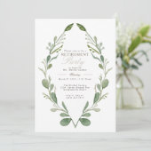 Party für die Ruhestätte von Weiher | Einladung (Stehend Vorderseite)