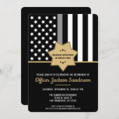 Party für die Silber-Linie des Anweisungsbefugten Einladung (Vorne/Hinten)