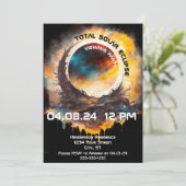 Party für die Sonnenbrille individuell anpassbar Einladung (Stehend Vorderseite)