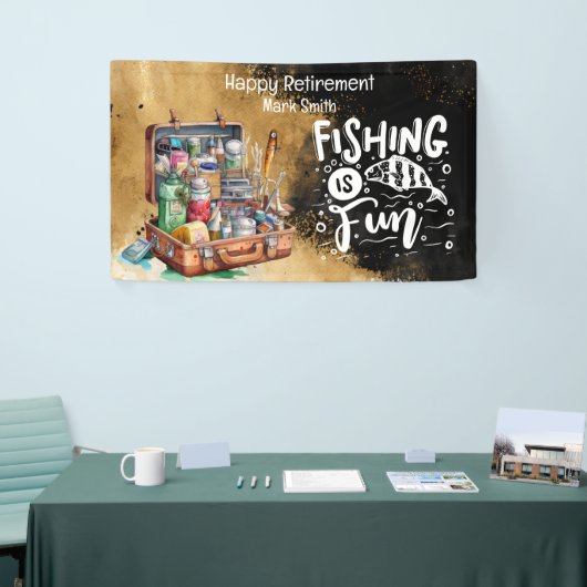 Party für die Überfischung Banner (Messeveranstaltung)