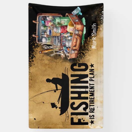 Party für die Überfischung Banner (Vertikal)