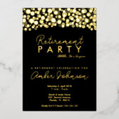 Party für die Überschuldung Folieneinladung (Vorderseite)