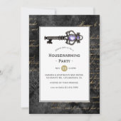 Party für die Vintage Hauhalterung Einladung (Vorderseite)
