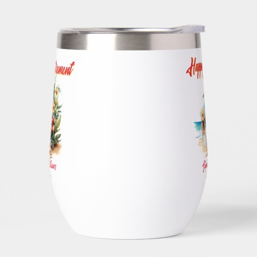 Party für die weibliche Altersversorgung Aloha Wom (Links)