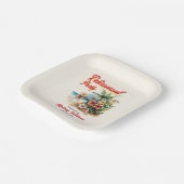 Party für die weibliche Altersversorgung Aloha Wom Pappteller (Gewinkelt)