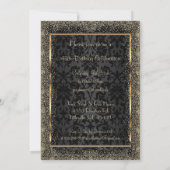 Party für ein anderes Jahr Einladung (Rückseite)