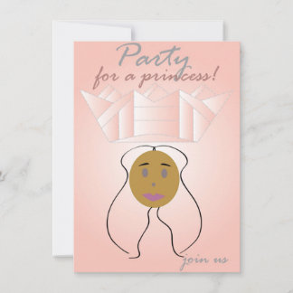 Party für eine Prinzessin Einladung