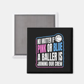 Party für einen Bysketbyll-Player Magnet (Vorderseite/Rückseite)