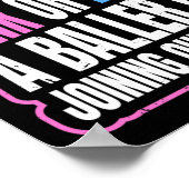 Party für einen Bysketbyll-Player Poster (Ecke)