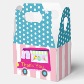 Party für Eiskrem Geschenkschachtel (Geöffnet)