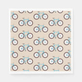 Party für Fahrräder Serviette (Vorderseite)