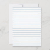 Party für farbenfrohe Lehrer im Bereich Herzversor Einladung (Rückseite)