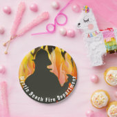 Party für Feuerwehr und Flammen Pappteller (Party)