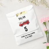 Party für Feuerwehrfahrzeuge Geburtstag Geschenktütchen (Versiegelt)